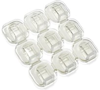 Держатели для проводов прозрачные Unibob 20 шт/упак., 96965