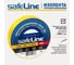 Изолента ПВХ, 15 м х 20 мм, желтая, набор 5 шт. Safeline 25120 3