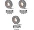 Изолента TDM ELECTRIC ПВХ 0,13х15 мм Серая 10 м, упаковка 10 штук SQ0526-0028 6