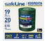 Изолента ПВХ Safeline, 19мм х 20м, зеленая, набор 5 шт. 26272 2