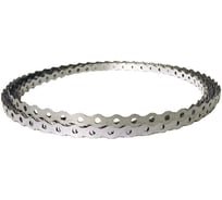 Лента монтажная Стройметиз 0,55x17 волна 20 м цинк этикетка 45300491