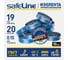 Изолента ПВХ 19мм х 20м синяя, набор 10 шт. Safeline 26381 2