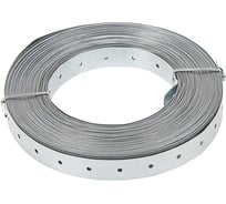 Лента перфорированная ARNO INDUSTRIES прямая для монтажа и крепления 25 мм 125м. толщина 0, 7 мм оцинкованная сталь AJМ00025073ПУ99