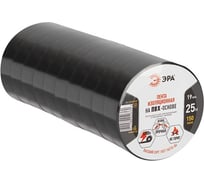 Набор изолент ЭРА SET10-1925BLACK ПВХ 10 шт черная 19мм х 25м Б0072710