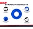 Фум-лента ViEiR (3шт)35м×19мм×0.10мм для уплотнения инженерных резьб VR8095 3