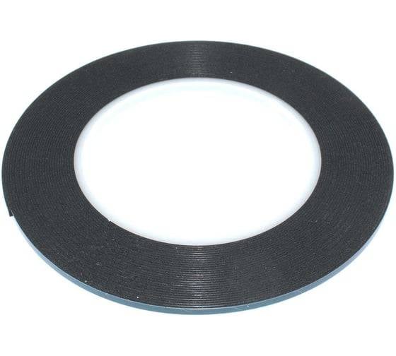 Скотч двусторонний Amperin черный 3M 9448A ширина 3мм 50м 057752