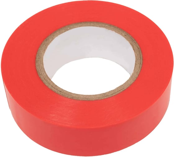Изолента ЕТР ПВХ 19мм, 20м красная (10шт) 53204-10