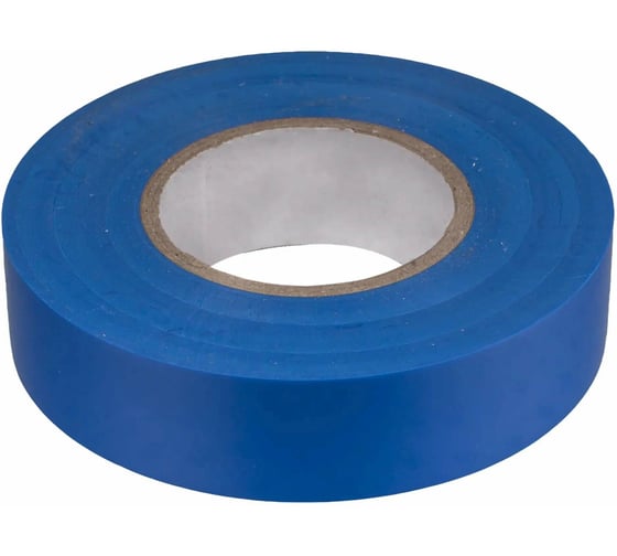 Изолента ЕТР ПВХ 19мм, 20м синяя (10шт) 53205-10