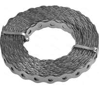 Перфолента для вентиляции Крепстор 17х0,55 (25м) волна, 1 шт. 4665317044589