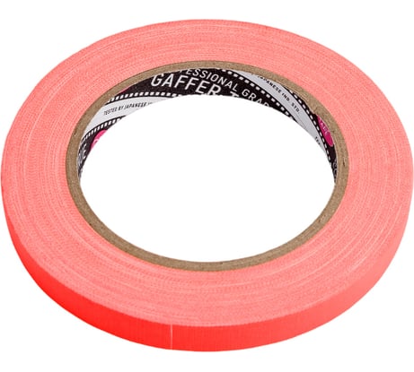 Клейкая лента TrueGaff DGTAPE - Гаффа тейп 12мм/23м - Оранжевый TrueGAFF12/25/FL-O