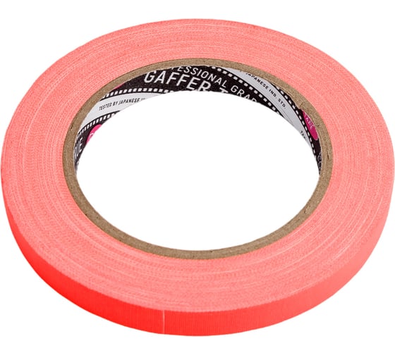 Клейкая лента DGTAPE TrueGaff - Гаффа тейп 12мм/25м - Оранжевый TrueGAFF12/25/FL-O 1