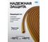 Уплотнитель дверной универсальный самоклеящийся Лиапроф 6х9мм, 6м, бежевый, Л0000007 3
