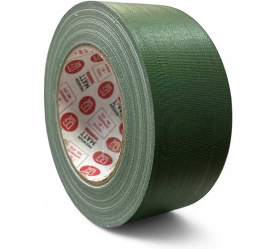 Клейкая лента DGTAPE MATT - гаффа тейп 50мм/25м - зеленый MATT50050/25/GR