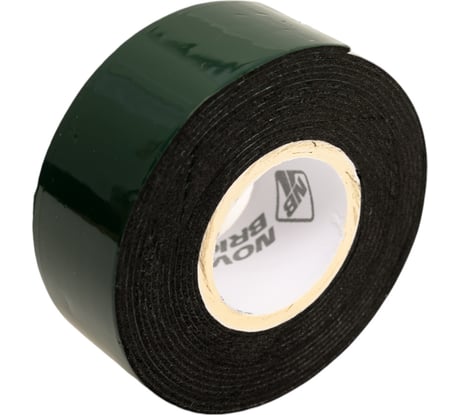 Двухсторонняя клейкая лента Nova Bright зеленый, 22 мм х 2 м 46670