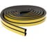 Уплотнитель ТДВ EPDM E 9х4 мм черный 90м 3703071МП 1