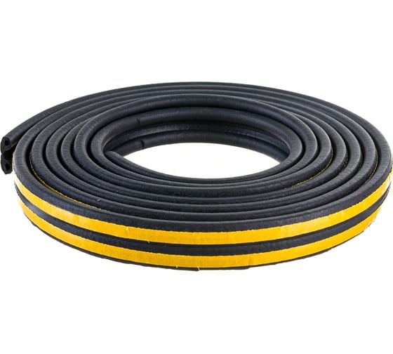 Уплотнитель Dolle EPDM P 9х5,5 мм черный 90м 3703076