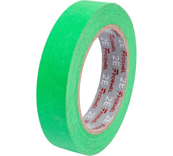Маскировочная лента Formel GREEN зеленая, 90С, 24 мм х 40 м FR_GRN_4024