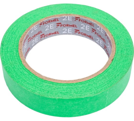 Маскировочная лента Formel GREEN зеленая, 90С, 24 мм х 40 м FR_GRN_4024