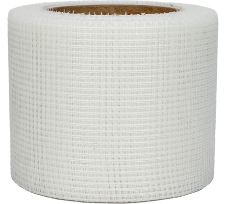 Строительная армирующая ГОСТ САМОКЛЕЯЩАЯСЯ СЕТКА GAVIAL (Серпянка для швов гипсокартона) 100мм45м 2011