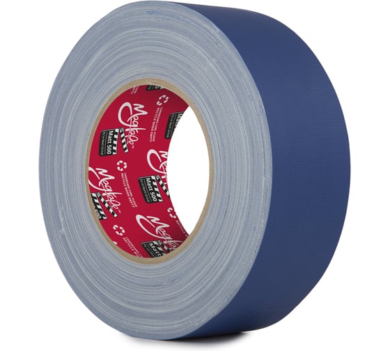 Клейкая лента Matt 500 - Гаффа тейп Magtape 50 мм х 50 м синяя CT50050B