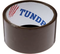 Клейкая лента TUNDRA коричневая, 45 мкм, 48 мм х 23 м 7139063