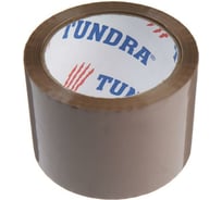 Клейкая лента TUNDRA коричневая, 45 мкм, 72 мм х 66 м 7139066