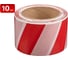 Сигнальная лента SAMGRUPP 75 мм 200 м красно-белая (10 шт) SR-069075200-10 1