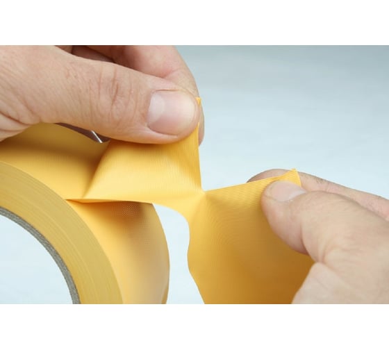 Малярная лента Tectis Tape Protective 50 мм x 33 м, высокоэластичная, УФ-стабильная 07508