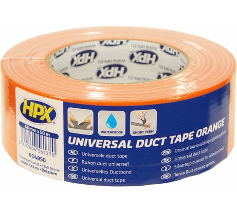 Лента HPX DEO4850 uct Tape PRO 48 мм x 50 м, оранжевая 5407004561370