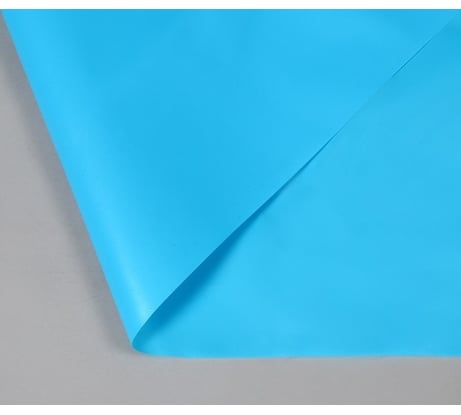 Полиэтиленовая пленка для пруда СИМАЛЕНД 350 мкм, 3х5 м, рукав (1,5 мх2), голубая 4879955