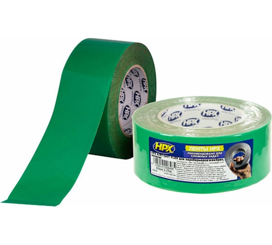 Лента односторонняя для герметизации HPX AIRTIGHT FLEX 60 мм х 25 м зеленая IS6025 5425014228465