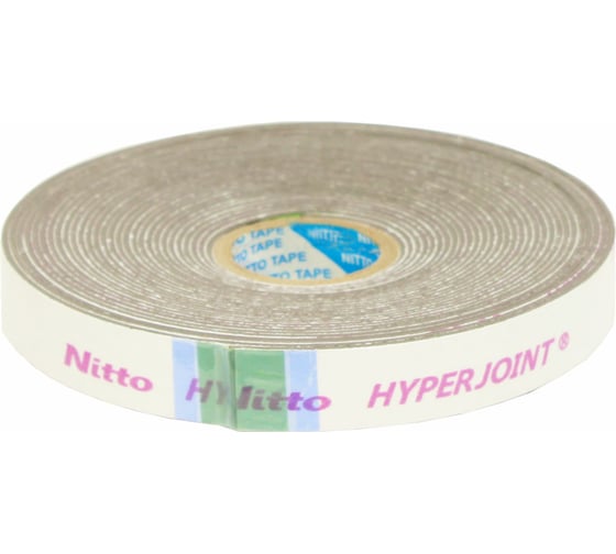 Сверхпрочная двусторонняя акриловая лента Nitto HYPERJOINT GH5110N, 15 мм х 6 м, цвет черный 4627187943867