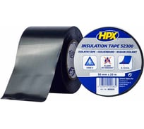 Изоляционная ПВХ лента HPX IB5020 2300, 50 мм х 20 м, черная 5425014224832