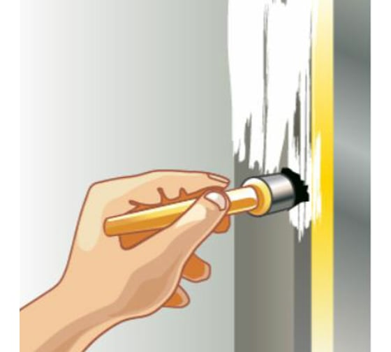 Малярная лента HPX FP3825 400 100С, 38 мм х 25 м, оранжевая 4820219500025