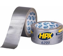 Армированная односторонняя лента HPX CS5010 200 48 мм х 10 м, серебристая 5425014220537
