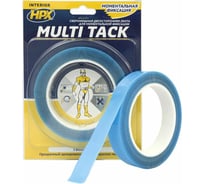 Двухсторонняя лента HPX MTT1905 MULTI TACK, 19 мм х 5 м, прозрачная 5425014228748