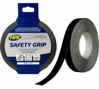 Лента безопасности HPX SB2518 SAFETY GRIP, 25 мм х 18 м, черная 5425014224177