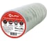 Изоляционная лента ПВХ Silfix 15 мм x 20 м белая 10 шт SILFIX_1520white 1