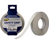 Лента безопасности HPX SC2518 SAFETY GRIP 25 мм х 18 м, белая 5425014225020