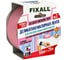 Лента малярная для деликатных поверхностей FIXALL 50 мм х 25 м / Розовая, 2 шт 3996 1