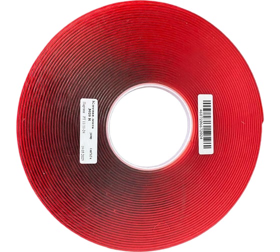 Вспененный акриловый скотч SV Tapes 3020R 6мм_16,5м толщиной 2мм VHB 3020R6.16,5
