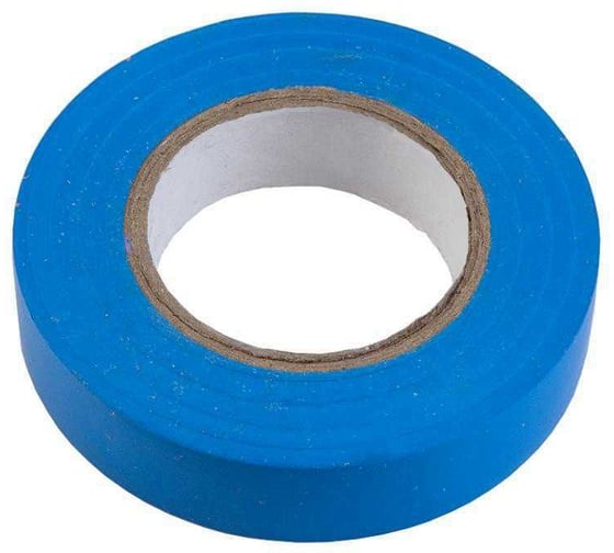 Изолента ГРИНЭНЕРГО 0,13х15мм синяя 20м (упак. 10 шт) ge-iz-013-15-20-blu-10