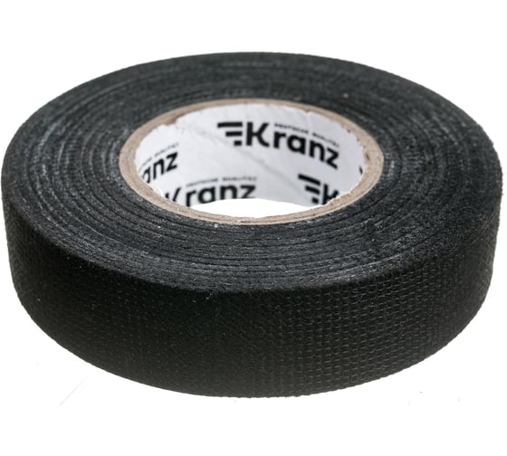 Автомобильная изолента KRANZ флис, 0.3x19 мм, 15 м KR-09-2906
