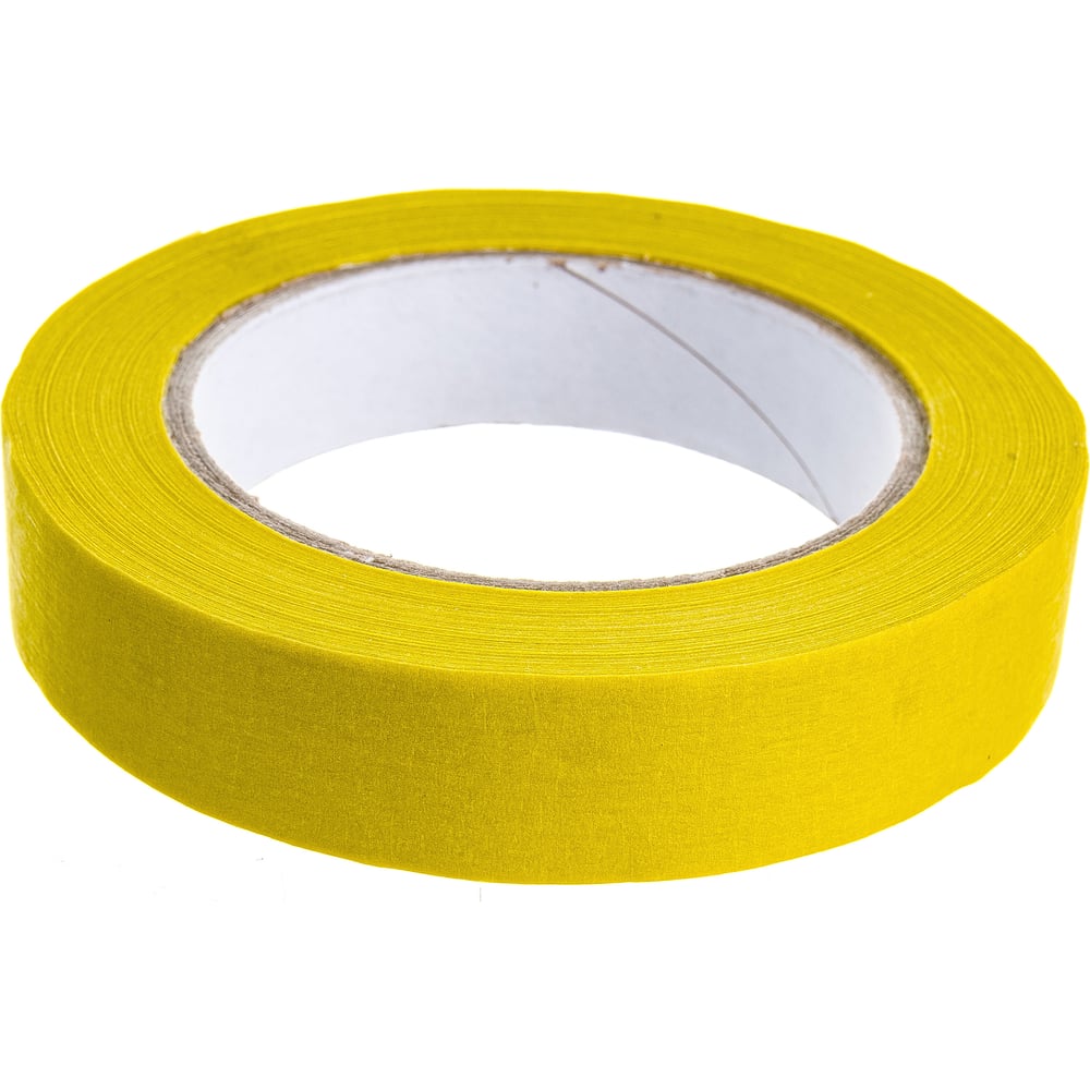 Маскировочная влагоустойчивая лента WOLF желтая, 25 мм x 40 м, до 120 ...