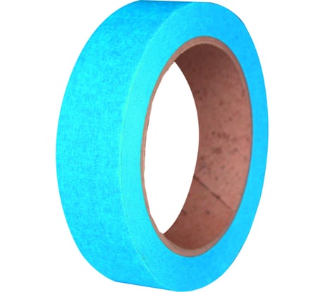 Маскировочная синяя лента WOLF 25 мм x 40 м, до 100 гр. 1.0122.2540