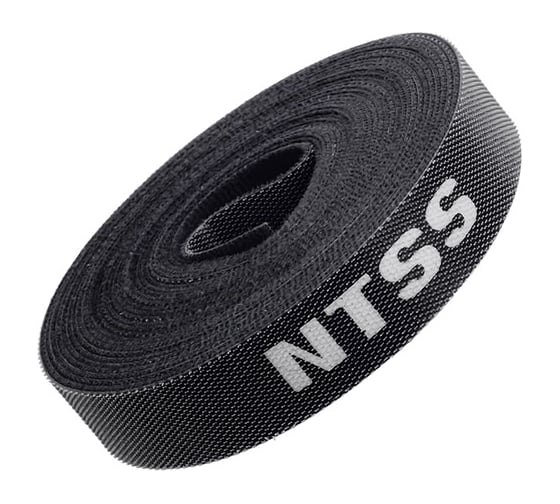 Рулон-липучка NTSS 5м х 16мм черныйшт NTSS-HL5x16-BL