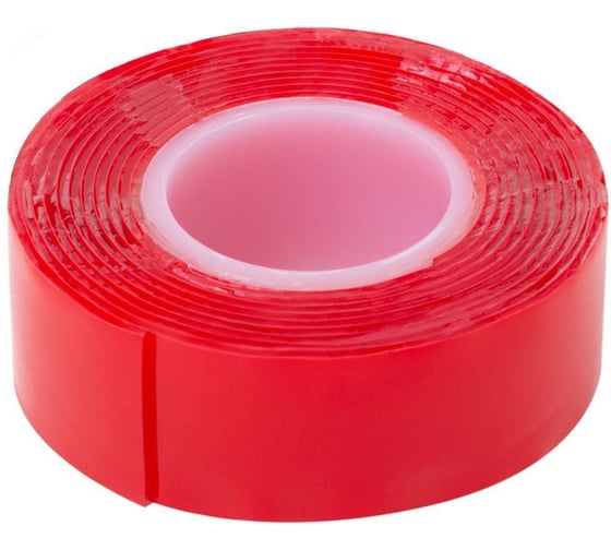 Лента клейкая двусторонняя Master Color Power Transparent, 19 мм x 1,5 м, цвет прозрачный 30-7193
