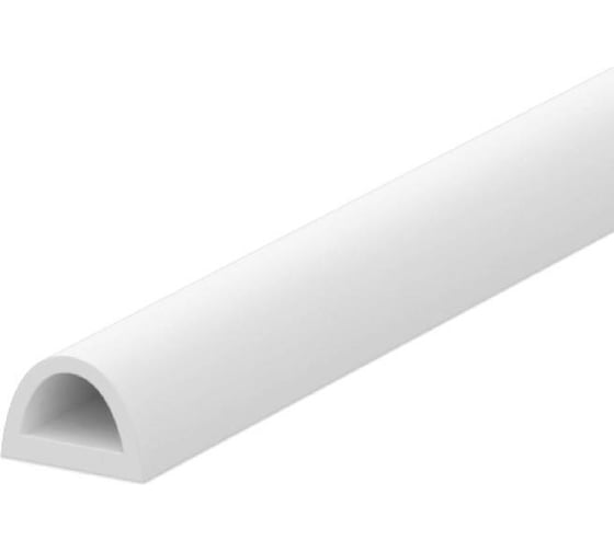 Уплотнитель самоклеящийся Fuaro ADH/D-21x15mm, WHITE белый 50m 65873