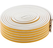 Резиновый уплотнитель СИБРТЕХ (24 м; профиль P; белый) 88901