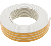 Резиновый уплотнитель СИБРТЕХ (12 м; профиль E; белый) 88911